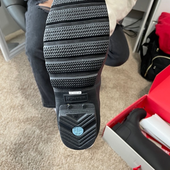 Women’s Tall Hunter Boot in Black Matte - Picture 3 of 4